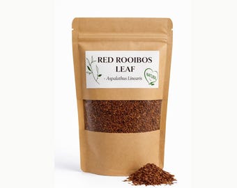 Rooibos Leaf | Aspalathus Linearis | Rooibos Red Leaf | Red Rooibos Tea | Dried Herbs | Herbal Tea