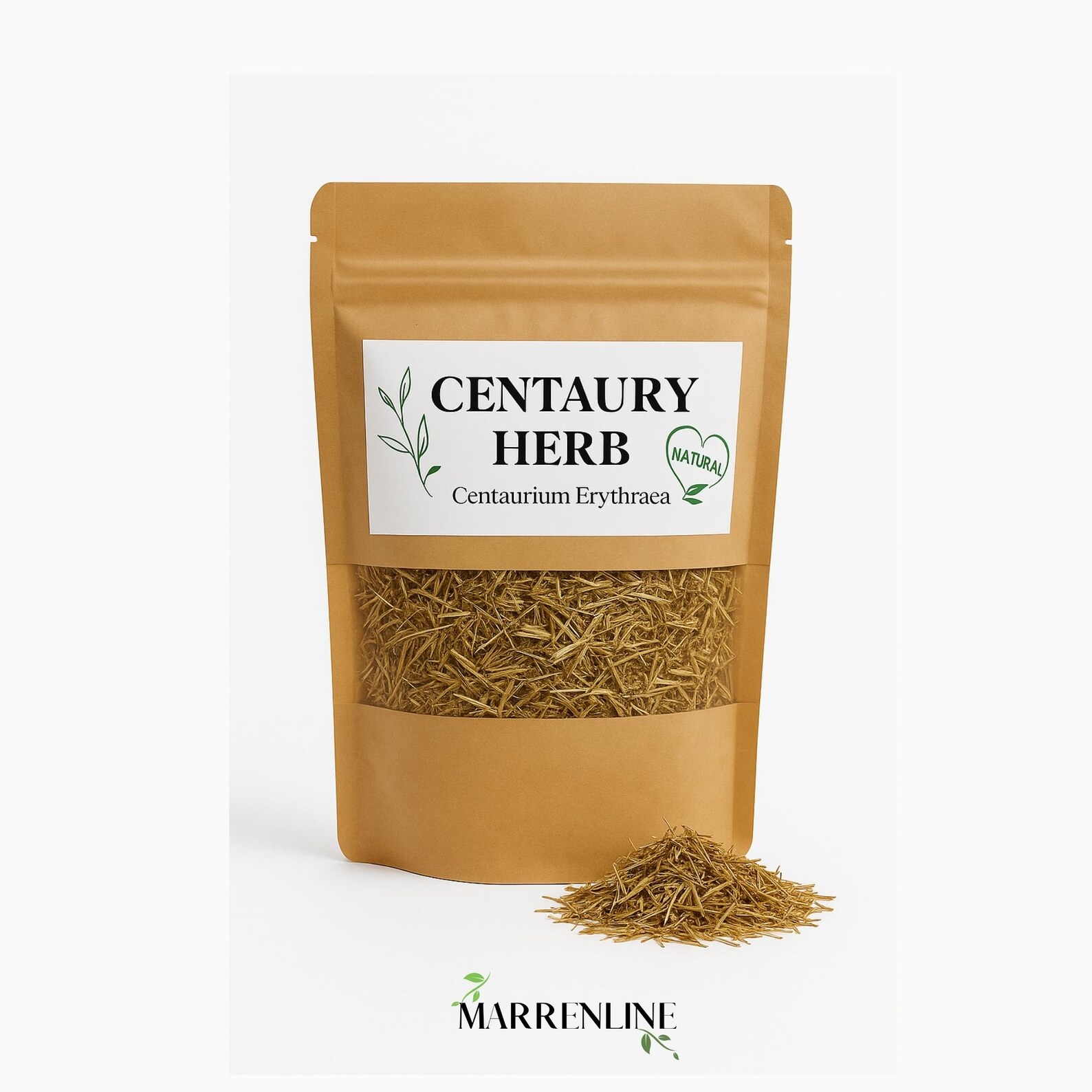 Feverwort Tea Centaury Herb / Centaurium Erythraea / Feverwort / Organic Dried Herb ...