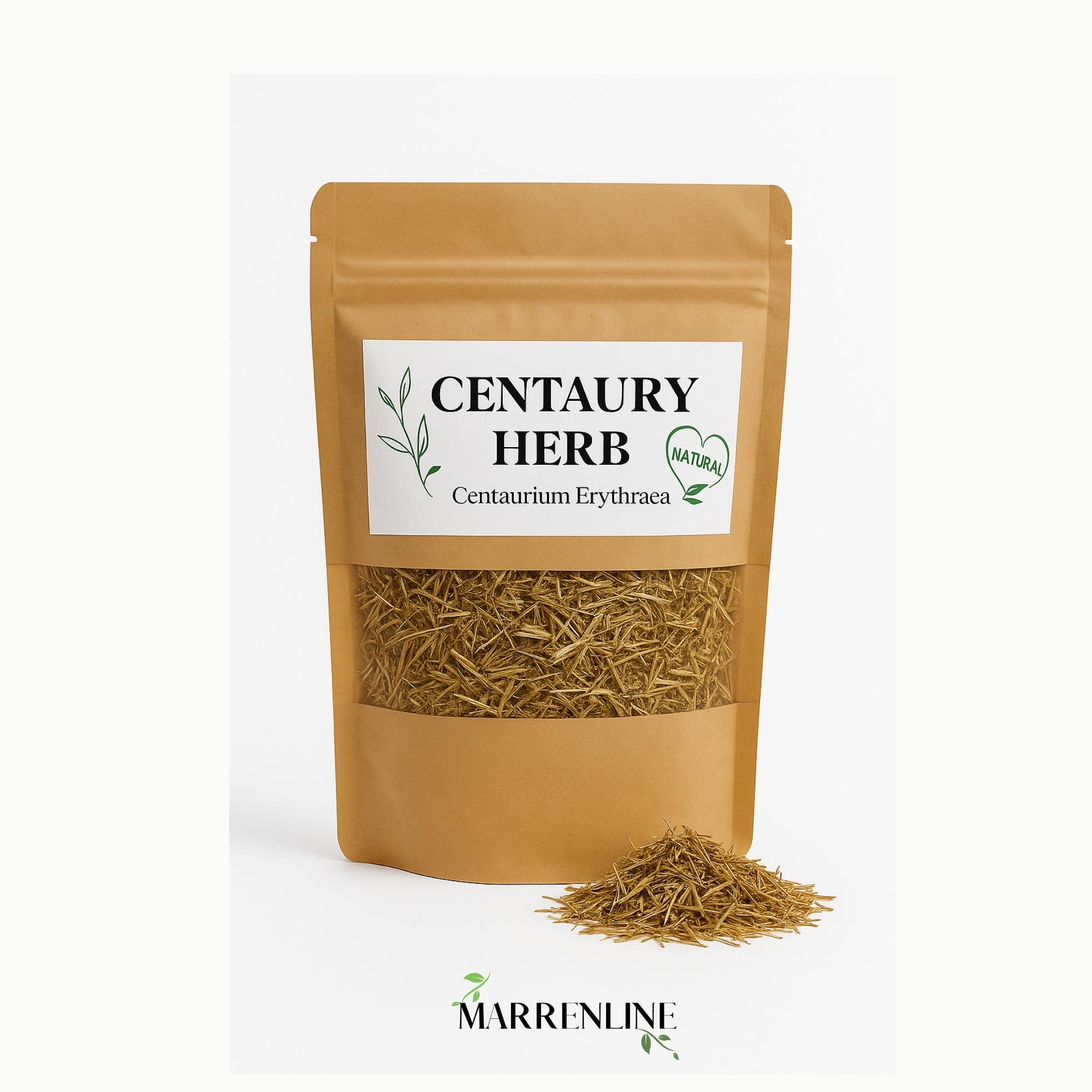 Feverwort Tea Centaury Herb / Centaurium Erythraea / Feverwort / Organic Dried Herb ...