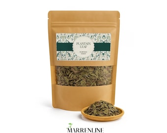 Liść babki lancetowatej / Plantago Major / Suszone zioła organiczne / Babka lancetowata / Herbata ziołowa