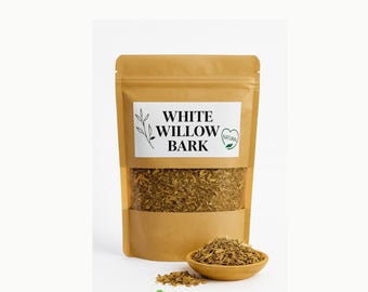 White Willow Bark / Salix Alba / Dried Herbs / Salix Alba Herb Tea / Fresh Wild Harvest Batch