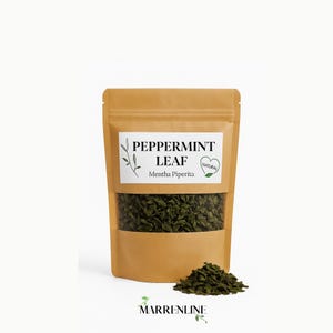 Pfefferminzblatt / Menta Piperita / Bio Getrocknete Pfefferminzblätter / Pfefferminztee / Mentha / Gewürz