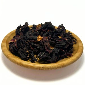 Hibiscus Flowers / Hibiscus Sabdariffa / Hibiscus Dried Flowers Loose Herbal Tea / Hibiscus Tea
