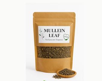 Mullein Leaf / Verbascum Thapsus / Mullein Leaf Tea / Organic Dried Bulk Herb