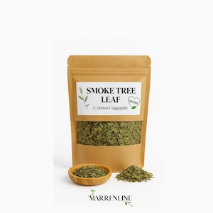 Smoke Tree Leaf / Cotinus Coggygria / Rhus Cotinus Folia / Organic Smoketree Leaves