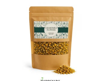 Chamomile Flowers | Matricaria recutita | Chamomile Tea | Dried Chamomile Flowers | Organic Herbal Tea | Chamomillae
