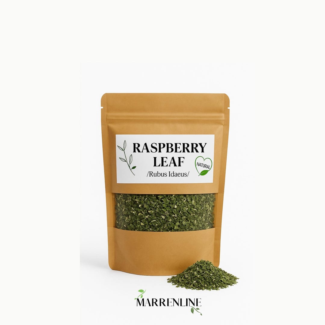 Rubus Tea Raspberry Leaf / Rubus Idaeus / Organic Dried Herb / Raspberry Tea ...