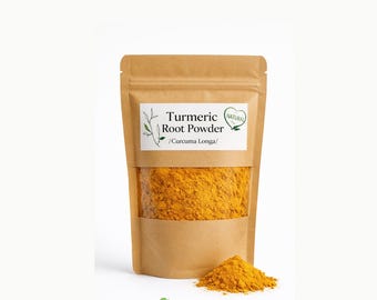 Turmeric Root Powder / Curcuma Longa / Dried Bulk Spice /Curcuma Powder / Curcumin