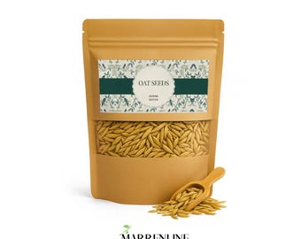 Havregryn | Avena Sativa | Ekologiska havregryn | Havregrynsfrön | Örtte | Ekologiska frön | Torkade frön | Rå kanin | Glutenfri