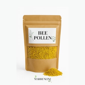 Granuli di polline d'api / Polline d'api essiccato naturale / Rimedio erboristico / Tisana