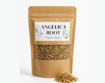 Angelica Root / Angelica Radix / Angelica Archangelica / Organic Dried Herbs