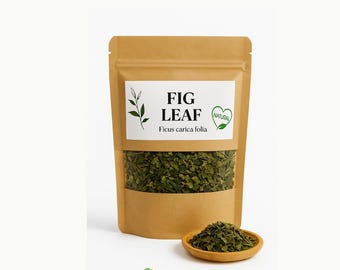 Fig Leaf | Ficus Carica Folia | Organic Dried Herbs | Fig Leaf Tea | Natural | Herbal Tea