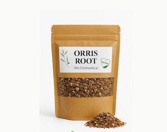 Orris Root / Iris Germanica / Queen Elizabeth Root / Organic Dried Orris Root