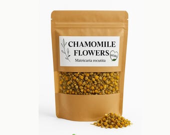 Kamilleblüten / Matriarca Recutita / Kamillentee / Getrocknete Kamilleblüten / Bio-Kräutertee / Chamomillae