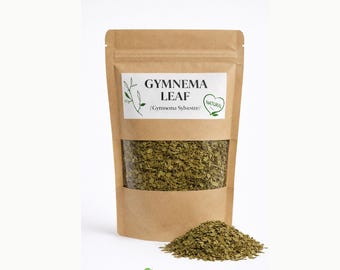 Gymnema Leaf / Gymnema Sylvestre /Herbal Tea & Craft Supply / Organic Dried Herbs / Infusion / Gymnema Tea / Gurmar