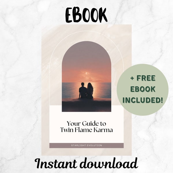 Twin Flame Karma Ebook | Heal Your Connection Guide | Digital Download