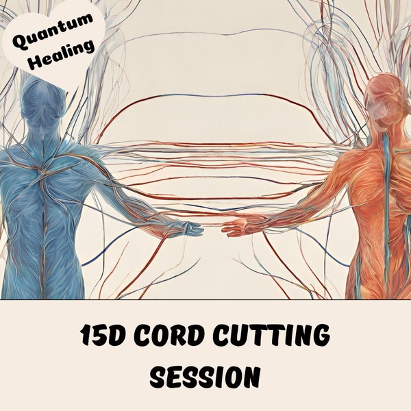 15D Energetic Cord Cutting Session | Remove Etheric Cords | Quantum Energy Clearing | Holistic Healing | Spiritual Gift Idea