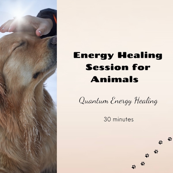 Energy Healing for Pets and Animals | 30 minutes | Quantum Energy Healing Session | Distance Holistic Healing | Pet Lover Gift