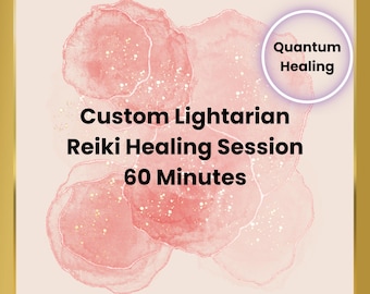 Custom Reiki Healing Session | 60 Minutes | High Vibration Spiritual Healing | Positive Energy Gift