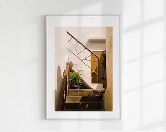 Korean Architecture | Neutral Tones | Original Photography Print | Home Decor | Travel Photography | South Korea | Busan