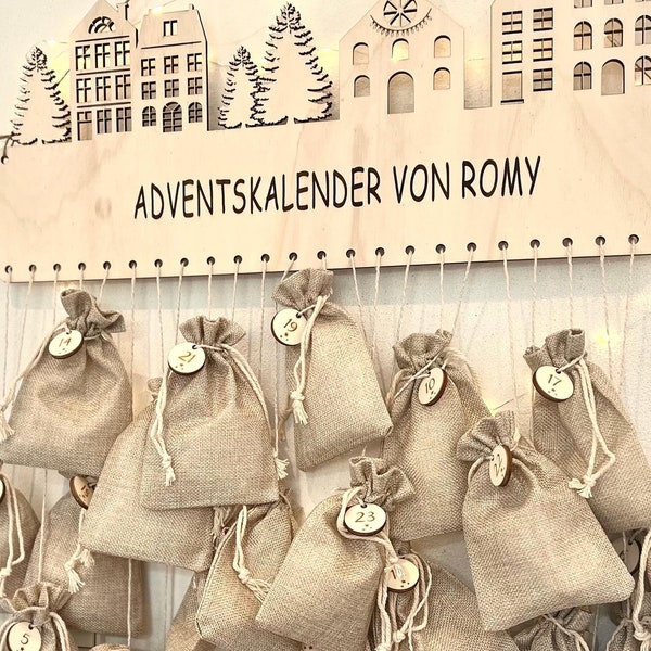 Personalized Advent calendar