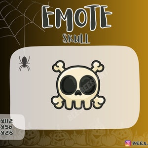 Halloween | skull | Skeleton | death | twitch discord emote