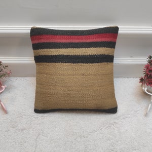 Anatolian pillow, Patterned pillowcase, Natural pillow, Turkish pillow cover, Pillow cover, Handmade pillow, 30x30 cm, 12x12 pillow covers