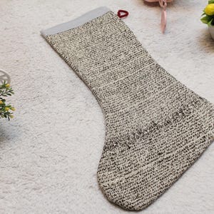 Handmade Kilim Christmas Stocking: Vintage Home Decor Sock