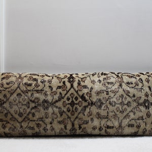 Handmade Kilim Lumbar Pillow Cover: Turkish Rug, Boho Decor (12x36 in)