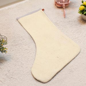 Handmade Kilim Christmas Stocking: Vintage Boho Decor