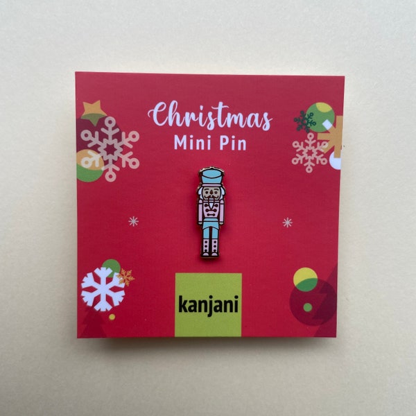 Nutcracker Enamel Pin Badge | Pippi’s Advent Calendar Filler | Nutcracker Enamel Pin | Board Filler | Gifts under 20 | Bird lover gift