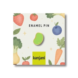 Épingle en émail Edamame, cadeau de haricot végétal, insigne végétalien sain, décor de ferme de récolte d'automne