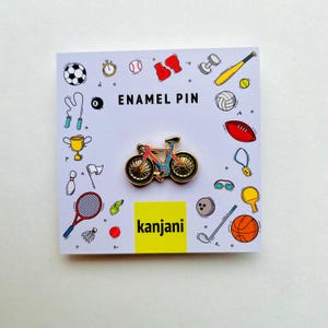 Bicycle enamel Pin, road bike, Sports Lapel Pin, team gift