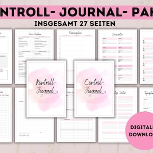 DIN A4 Flylady Starterpack- Kontroll-Journal: Checklisten, Zonenreinigung, Routinen, Essensplan u.v.m Haushalt organisieren für mehr Ordnung