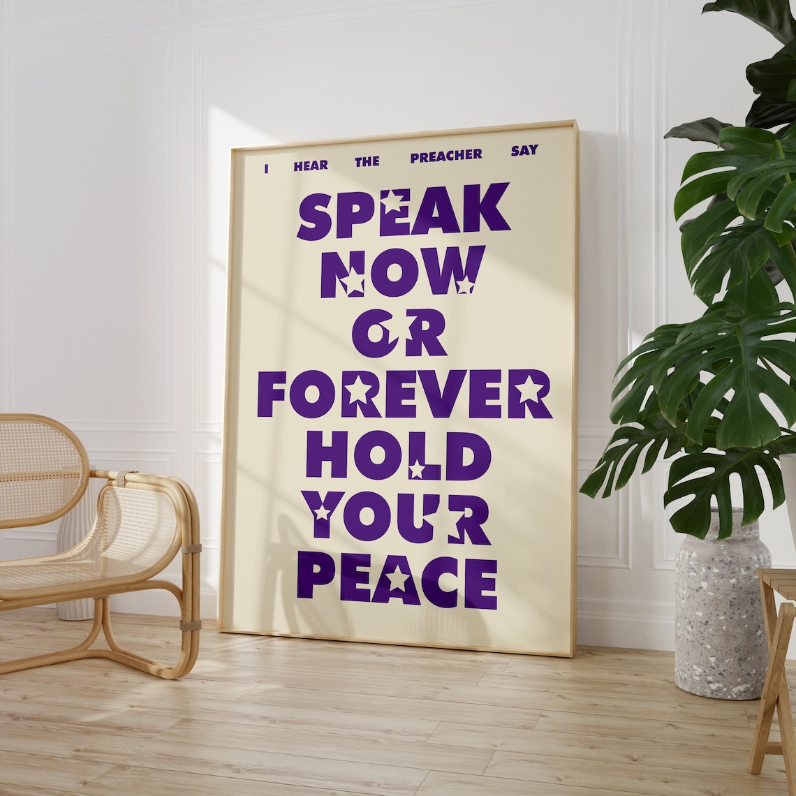 Taylor Swift Poster Speak Now or Forever Hold Your Peace Song Etsy