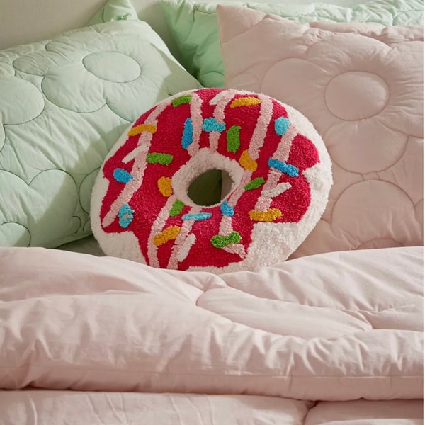 Donut Pillow Etsy