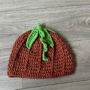 Oh my Gourdness Sombrero de calabaza, sombrero de calabaza para bebé, disfraz de calabaza, accesorio para sesión de fotos de bebé, sombrero de otoño, vendedor británico, sombrero hecho a mano, sombrero de calabaza