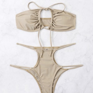 Basic Bikini pattern. Sewing bikini patterns. Women bikini pattern PDF. Swimsuit pattern PDF.  Sewing pattern for women.