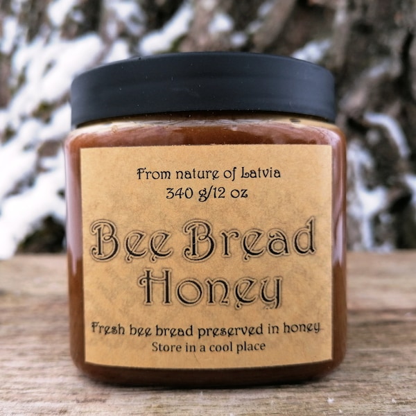 Bee Bread Honey 12oz/340g