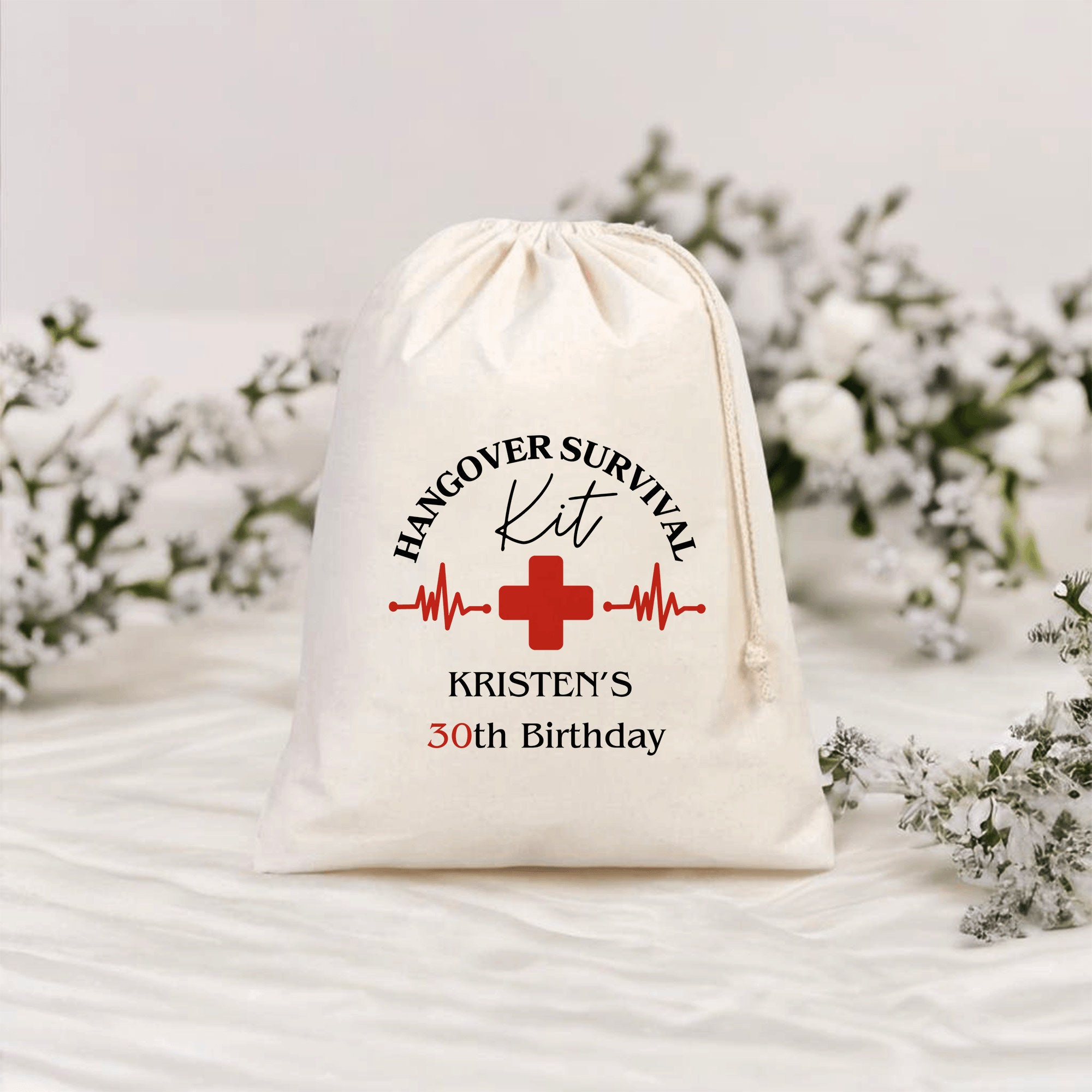 Custom Hangover Survival Kit Favor Bags Love Medicine Kit Bags ...