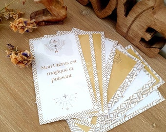 Positive Affirmations Cards / Digital File / Childbirth / Birth / Mantras