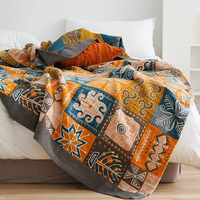 Patchwork throws for sofas hotsell