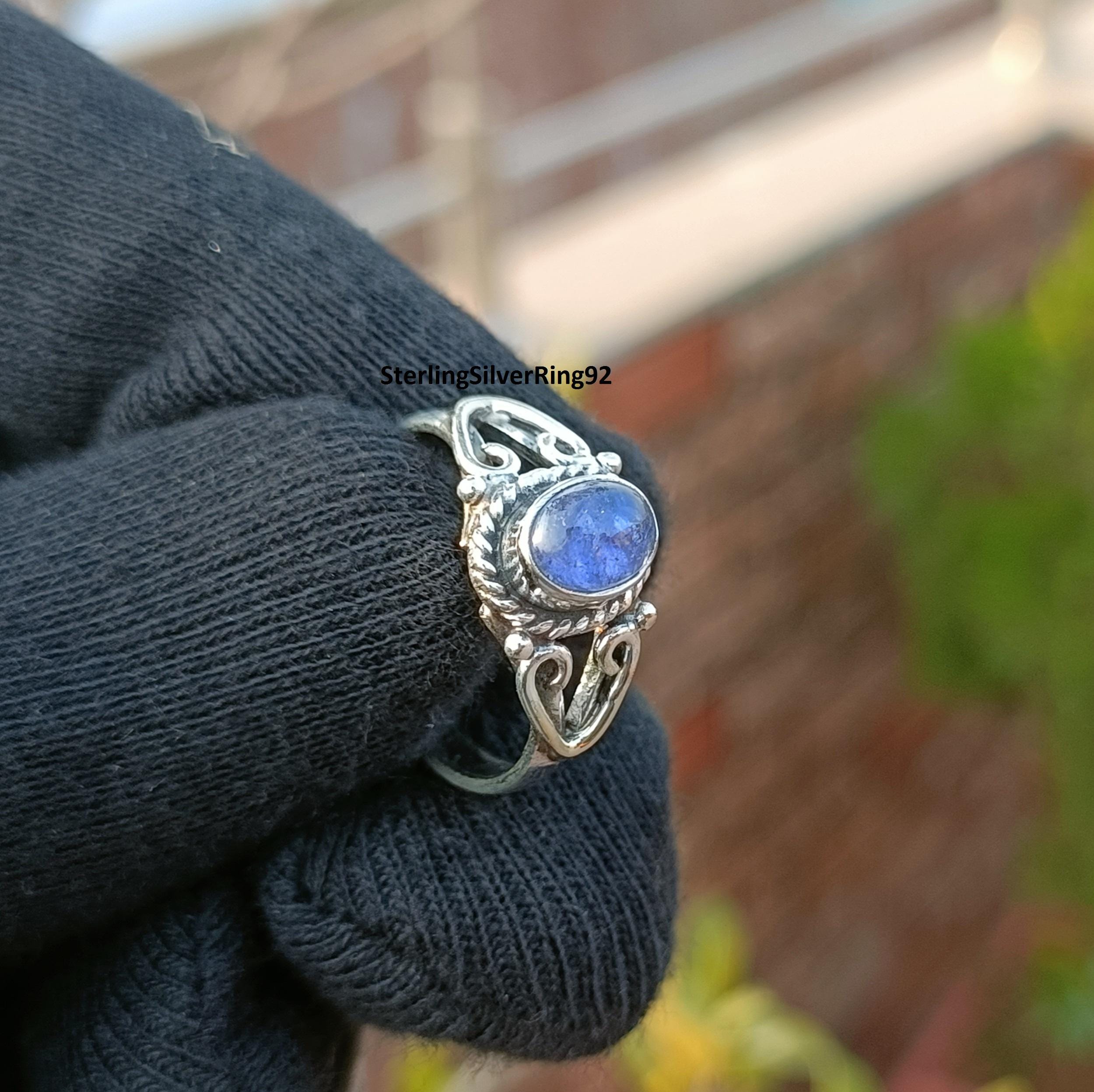 Gemstone Jewelry Susan Thomas Jtv Handmade Oval Tanzanite Ring