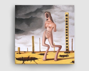 Queer Feminist Surrealism Art Print | &#39;The Body of Someone Who Was Hurt I&#39;