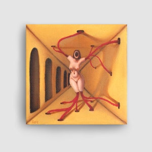 Queer Feminist Surrealism Art Print | &#39;The Body of Someone Who Was Hurt II&#39;