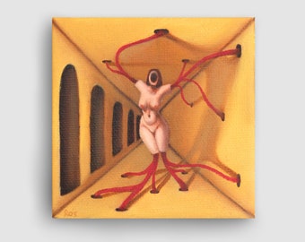 Queer Feminist Surrealism Art Print | &#39;The Body of Someone Who Was Hurt II&#39;