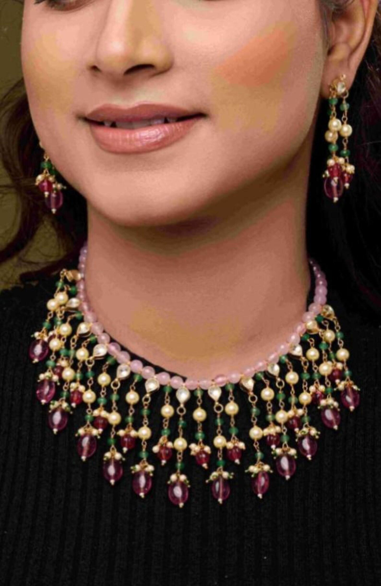 Stylish Women\'s Accessory Chockers Set - Multicolor Set Of 20 Kabuer Choker Necklace Set for Women, Velvet Black, Lace  main image 2