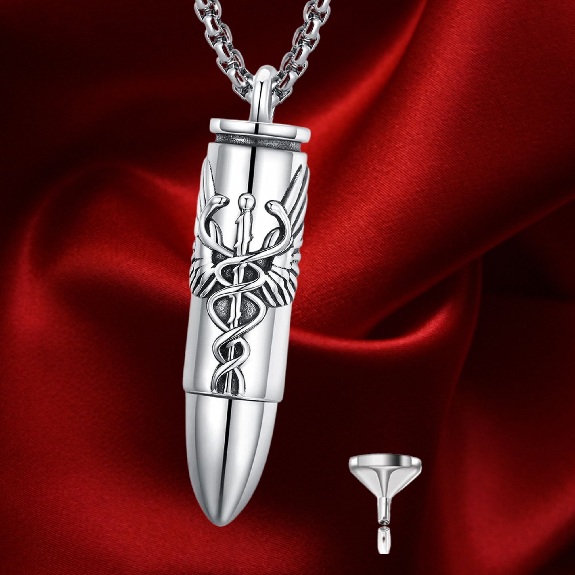 Urn Necklace for Ashes Cremation Jewelry 925 Sterling Silver Etsy