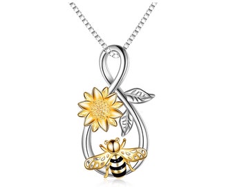 Tiny Bee Pendant in Sterling Silver | Element 79 Jewelry