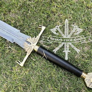 Game of Thrones Cosplay, Blackfyre Game of Thrones,Damascus steel Sword  Replica Sword Best Gift For Husband,New year gift,christmas gift